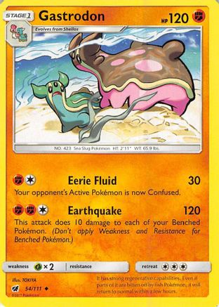 Gastrodon (054/111) [SM  Crimson Invasion] Normal - Uncommon