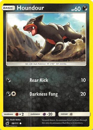Houndour (058/111) [SM  Crimson Invasion] Normal - Common