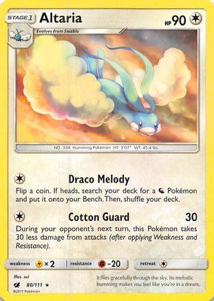 Altaria (080/111) [SM  Crimson Invasion] Normal - Rare