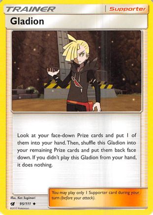 Gladion (095/111) [SM  Crimson Invasion] Reverse Holofoil - Uncommon