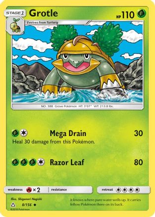 Grotle (008/156) [SM  Ultra Prism] Normal - Uncommon