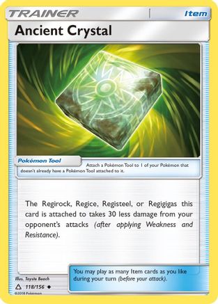 Ancient Crystal (118/156) [SM  Ultra Prism] Normal - Uncommon