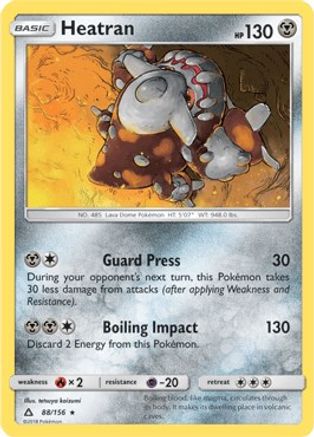 Heatran (Prerelease Kit Exclusive) (88/156) [Deck Exclusives] Normal - Rare