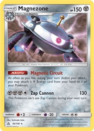 Magnezone - 83/156 (Prerelease Kit Exclusive)/156  Deck Exclusives - Rare