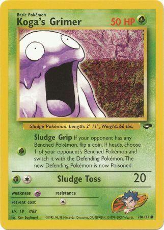 Koga's Grimer (078/132) [Gym Challenge] Unlimited - Common