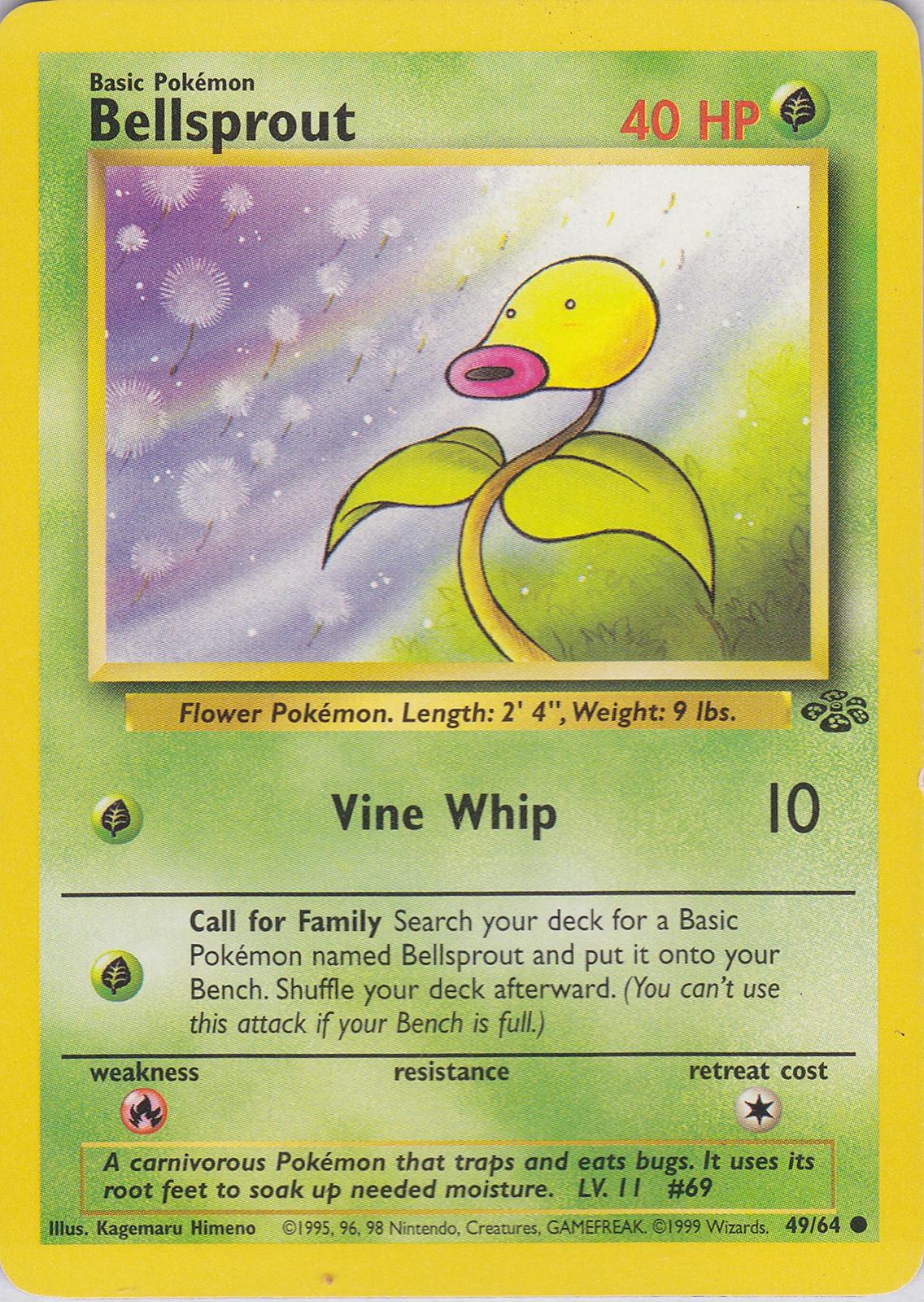 Bellsprout (049/64) [Jungle] Unlimited - Common