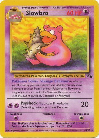 Slowbro (043/62) [Fossil] Unlimited - Uncommon
