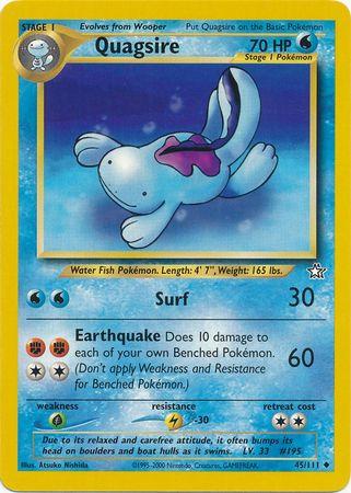 Quagsire (045/111) [Neo Genesis] Unlimited - Uncommon