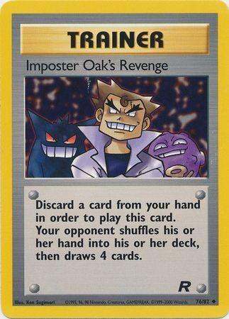 Imposter Oak's Revenge (076/82) [Team Rocket] Unlimited - Uncommon