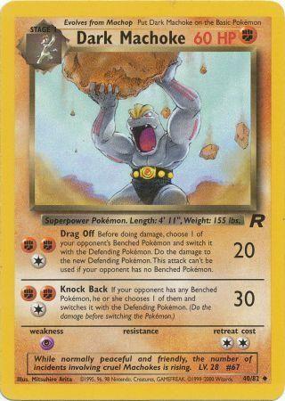 Dark Machoke (040/82) [Team Rocket] Unlimited - Uncommon