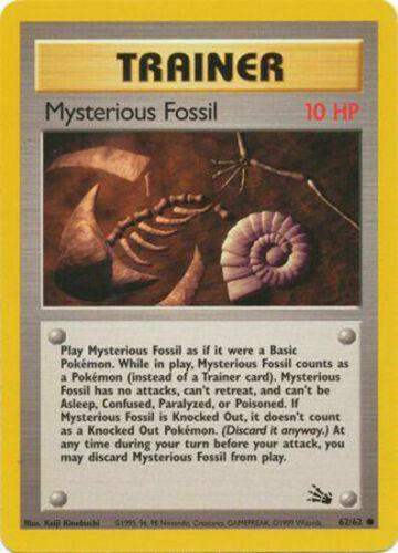 Mysterious Fossil 062  - Unlimited Fossil - Common