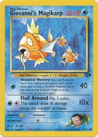 Giovanni's Magikarp (073/132) [Gym Challenge] Unlimited - Common