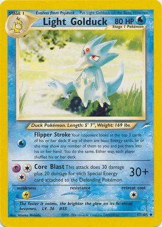 Light Golduck 047  - Unlimited Neo Destiny - Uncommon