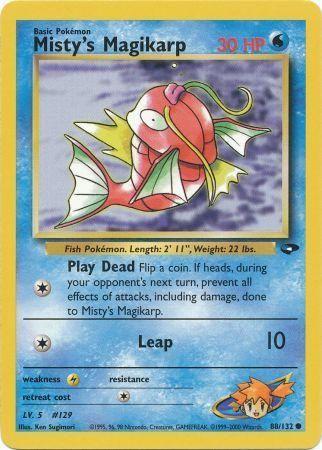 Misty's Magikarp 088  - Unlimited Gym Challenge - Common