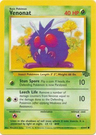 Venonat (063/64) [Jungle] Unlimited - Common