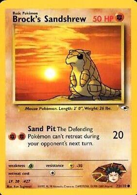 Brock's Sandshrew (072/132) [Gym Heroes] Unlimited - Common