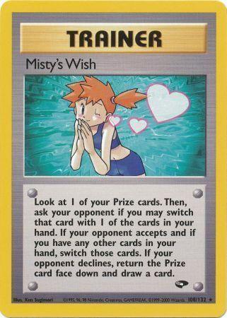 Misty's Wish 108  - Unlimited Gym Challenge - Rare