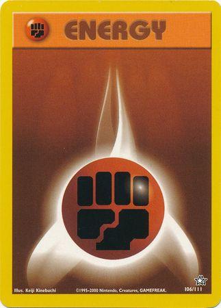 Fighting Energy (106/111) [Neo Genesis] Unlimited - Common