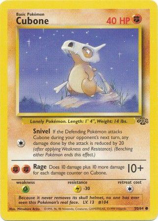 Cubone (050/64) [Jungle] Unlimited - Common