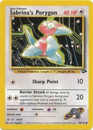 Sabrina's Porygon (098/132) [Gym Challenge] Unlimited - Common