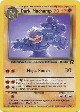 Dark Machamp (027/82) [Team Rocket] Unlimited - Rare