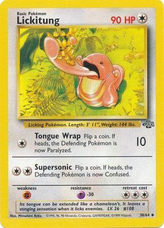 Lickitung 038  - Unlimited Jungle - Uncommon