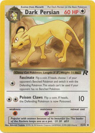 Dark Persian (042/82) [Team Rocket] Unlimited - Uncommon