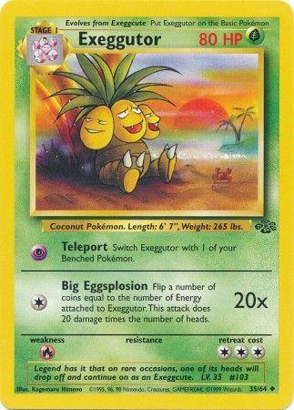 Exeggutor (035/64) [Jungle] Unlimited - Uncommon