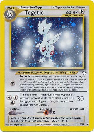 Togetic (016/111) [Neo Genesis] Unlimited Holofoil - Holo Rare