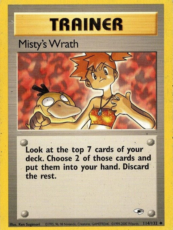 Misty's Wrath 114  - Unlimited Gym Heroes - Uncommon