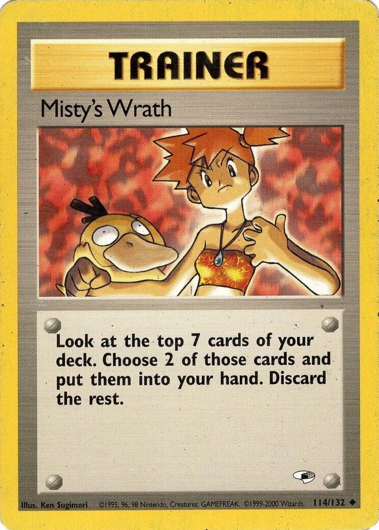 Misty's Wrath 114  - Unlimited Gym Heroes - Uncommon