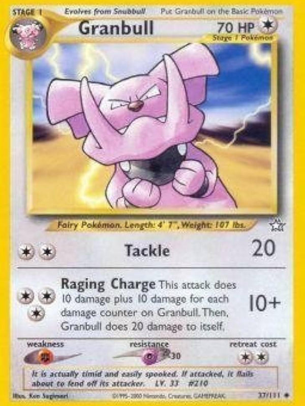 Granbull (037/111) [Neo Genesis] Unlimited - Uncommon