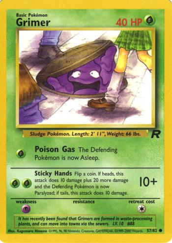 Grimer (057/82) [Team Rocket] Unlimited - Common