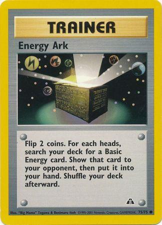 Energy Ark (075/75) [Neo Discovery] Unlimited - Common