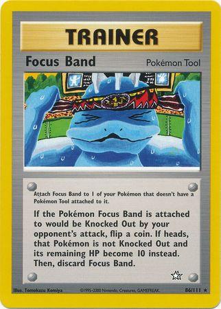 Focus Band (086/111) [Neo Genesis] Unlimited - Rare