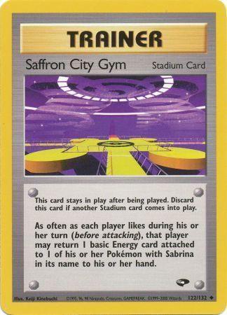 Saffron City Gym (122/132) [Gym Challenge] Unlimited - Uncommon