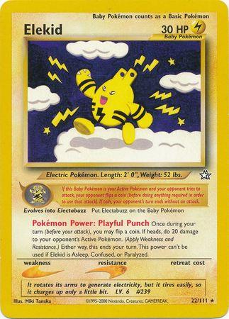 Elekid (022/111) [Neo Genesis] Unlimited - Rare
