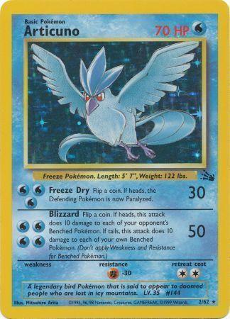 Articuno (002/62) [Fossil] Unlimited Holofoil - Holo Rare