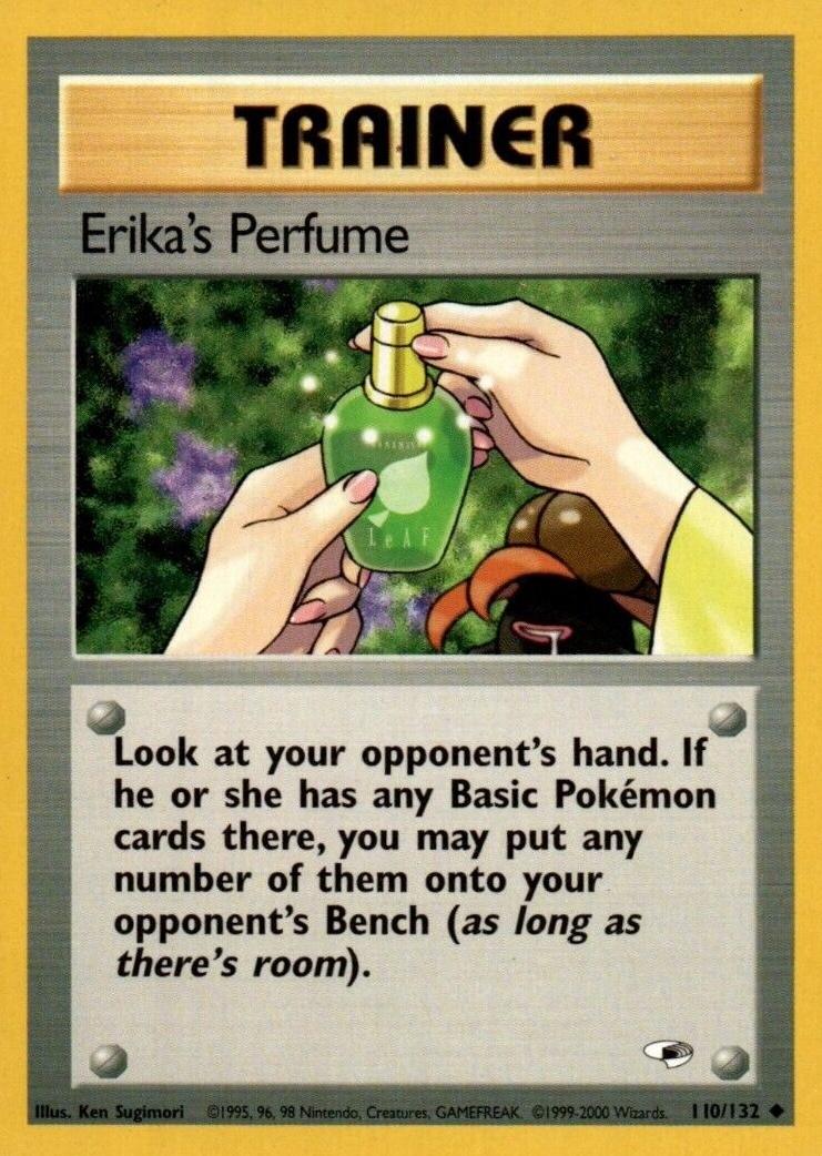 Erika's Perfume (110/132) [Gym Heroes] Unlimited - Uncommon