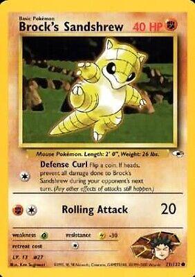 Brock's Sandshrew (071/132) [Gym Heroes] Unlimited - Common