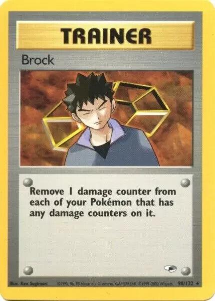 Brock (098/132) [Gym Heroes] Unlimited - Rare