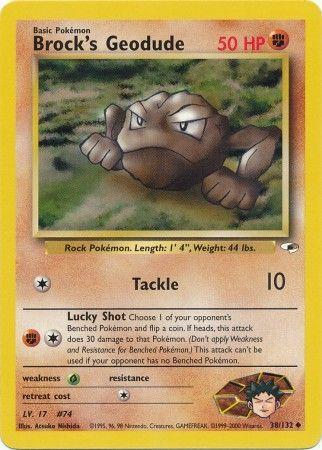 Brock's Geodude (038/132) [Gym Heroes] Unlimited - Uncommon