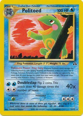 Politoed (027/75) [Neo Discovery] Unlimited - Rare