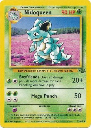 Nidoqueen (23) (23) 023  - Unlimited Jungle - Rare