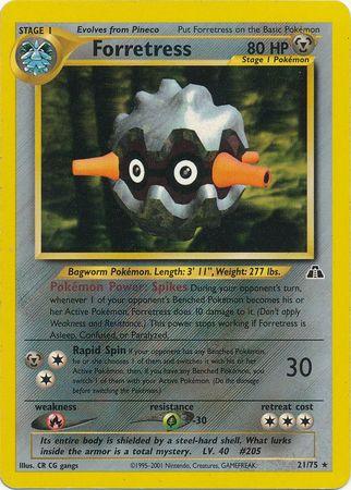 Forretress (021/75) [Neo Discovery] Unlimited - Rare