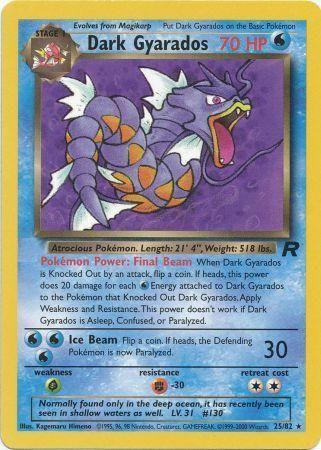 Dark Gyarados (025/82) [Team Rocket] Unlimited - Rare
