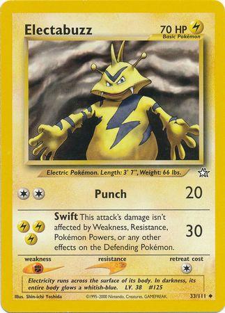 Electabuzz (033/111) [Neo Genesis] Unlimited - Uncommon