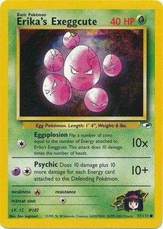 Erika's Exeggcute (077/132) [Gym Heroes] Unlimited - Common