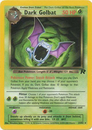 Dark Golbat (024/82) [Team Rocket] Unlimited - Rare