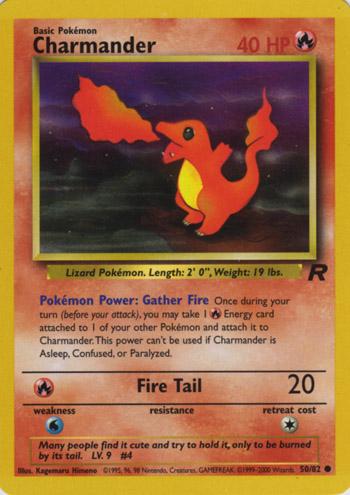 Charmander (050/82) [Team Rocket] Unlimited - Common